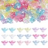 UR URLIFEHALL 200 Pcs Acrylic Flower Bead Caps AB Color