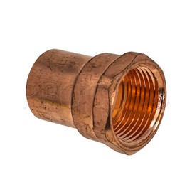 PROCURU 1-Inch Copper Female Adapter CxF, Professional Grade, NSF Lead Free Certified (1", 1-Pack)