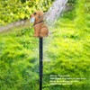 LED Solar Garden Light Puppy Dog Statue Welcome Lamp Solar