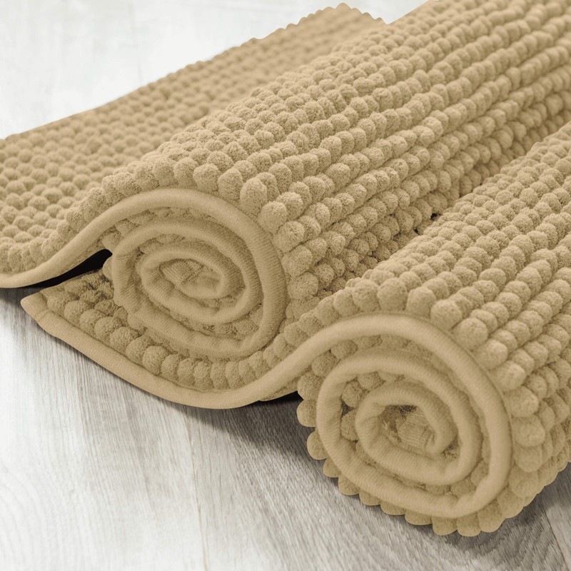 SU SUBRTEX Bath Mat Soft Rugs for Bathroom Shower Carpet