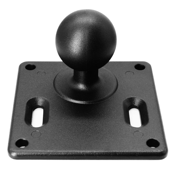 WINDFRD Aluminum 75x75mm VESA Plate with 1.5"/C Size Ball, Industrial