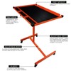 Aain A052 Mechanics Rolling Work Table, Adjustable Mobile Tray Table