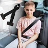 Car Seat Belt Adjuster Fixation Soft Nylon Protective Car Neck