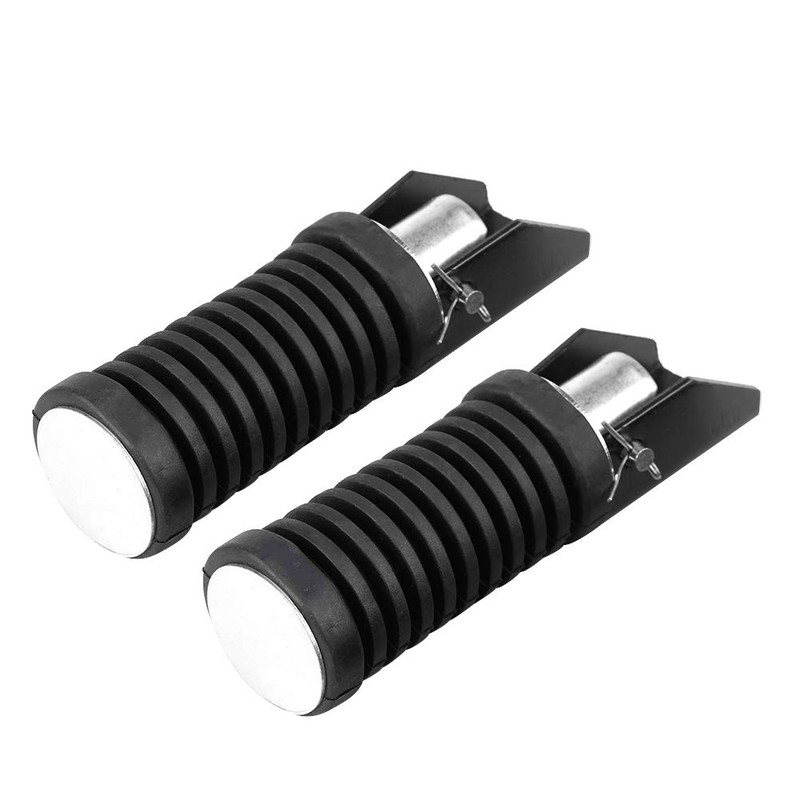 Tbest Motorcycle Foot Pegs GN 250 Black Rubber Rear For
