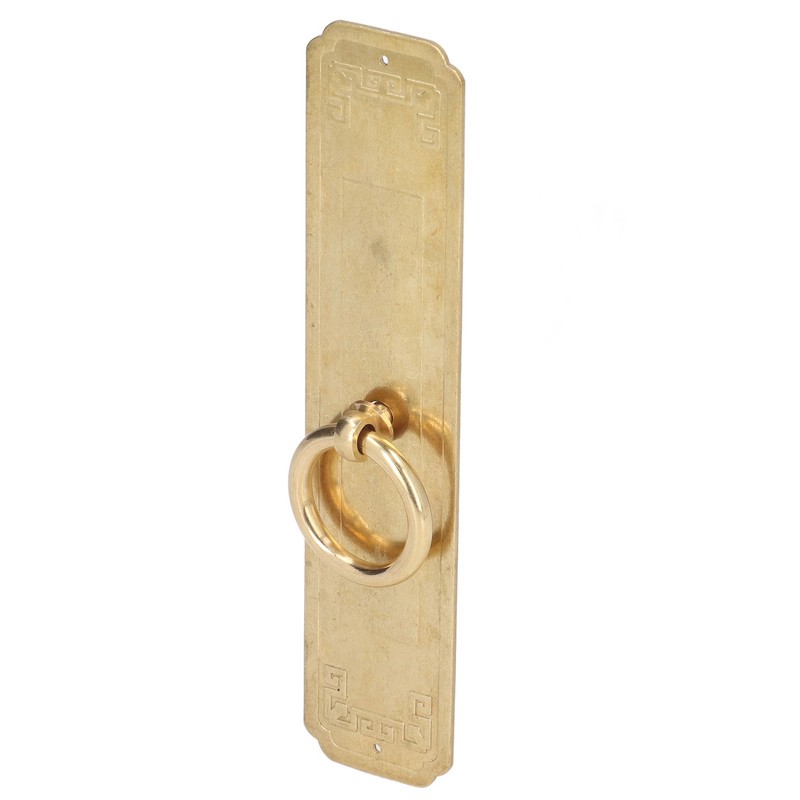 Cabinet Door Handle Chinese Furniture Antique Pattern Pure Copper Cabinet