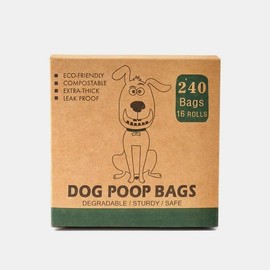 Eco-Friendly Leak-Proof Dog Poop Bags – Clean, Green & Mess-Free – Strong & Tear-Resistant Poop Bags for Dogs