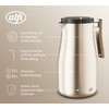 alfi Studio Allure 1.0 L, Champagne Gold with Wooden Elements,