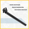 BULLSPANN Seat Post 25.4 Bicycle Saddle Post 300x25.4mm Aluminum Alloy