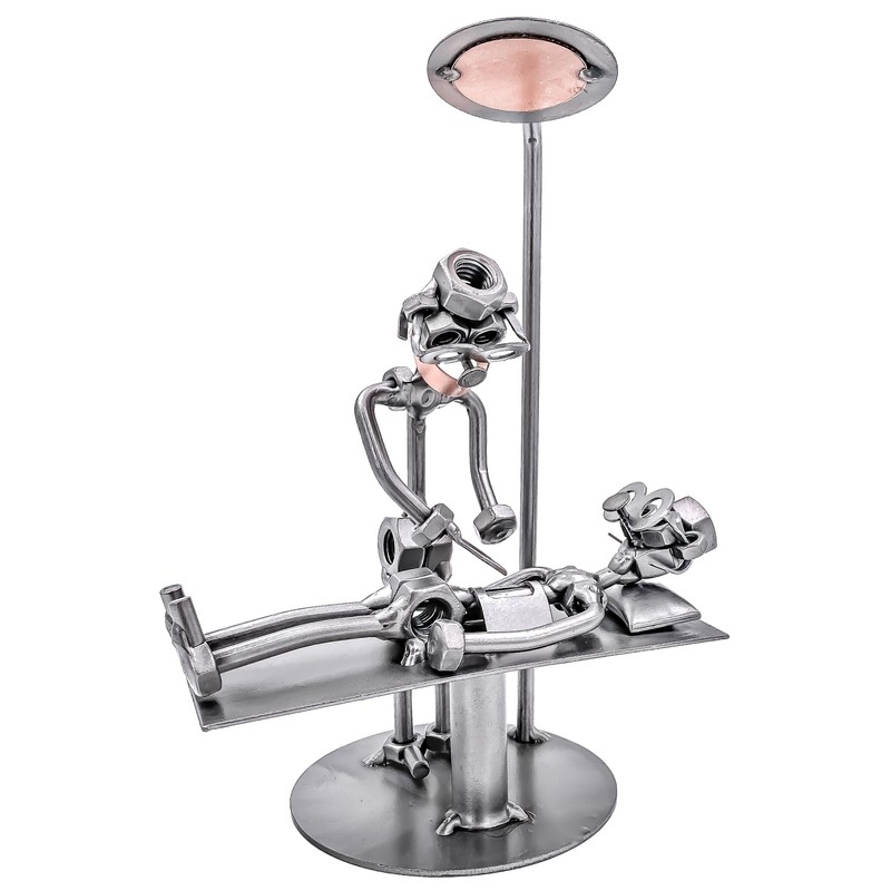 STEEMO Screw Man Doctor Surgeon Medical Gift Metal Decoration 17