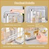 Cosmetic Organiser, Portable Make Up Organiser, Transparent Acrylic Beauty Organiser,