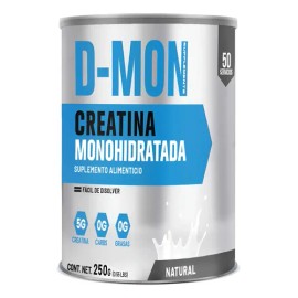 Creatina Monohidratada 250g D-mon Varios Sabores                                                                                                      