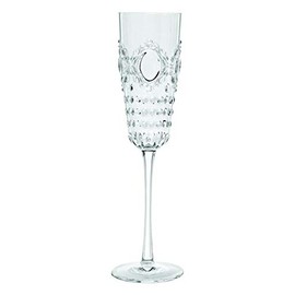 Baci Milano Flute Champagne Clear, Acrylic