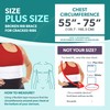 BraceAbility Plus Size Broken Rib Brace - Rib Protector Compression