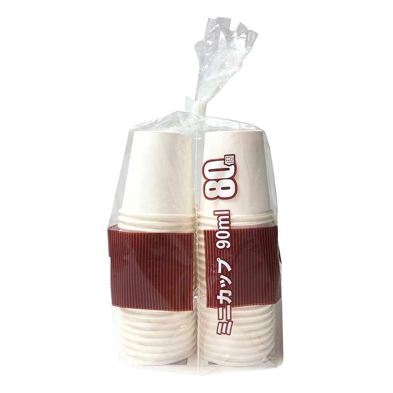 Sunup Commercial Mini Cup, 3.4 fl oz (90 ml), 80