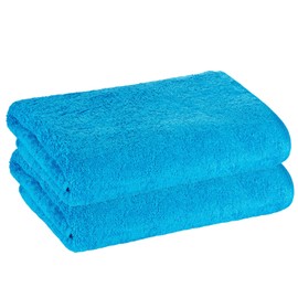 PremiumShop321 Pack of 2 Hand Towels 50 x 100 cm Terry Towel Series Profi Star 500 g/m² Hawaii