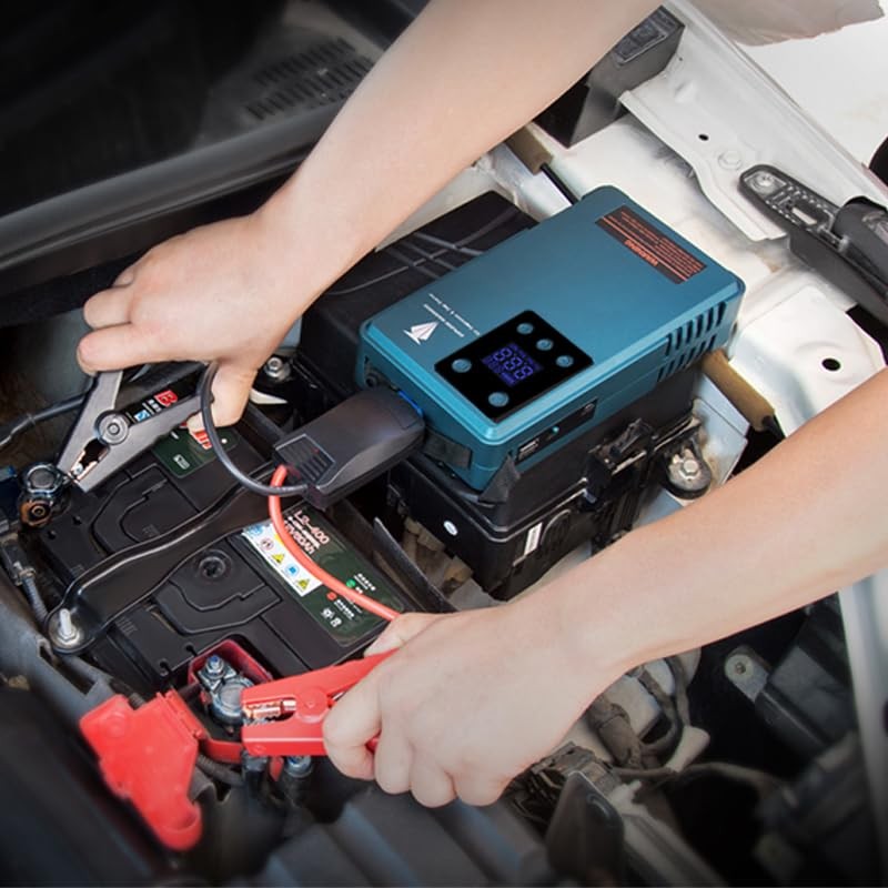 Jump Starter with Air Compressor Battery Booster Power Pack,Powerbank,Portable Electric