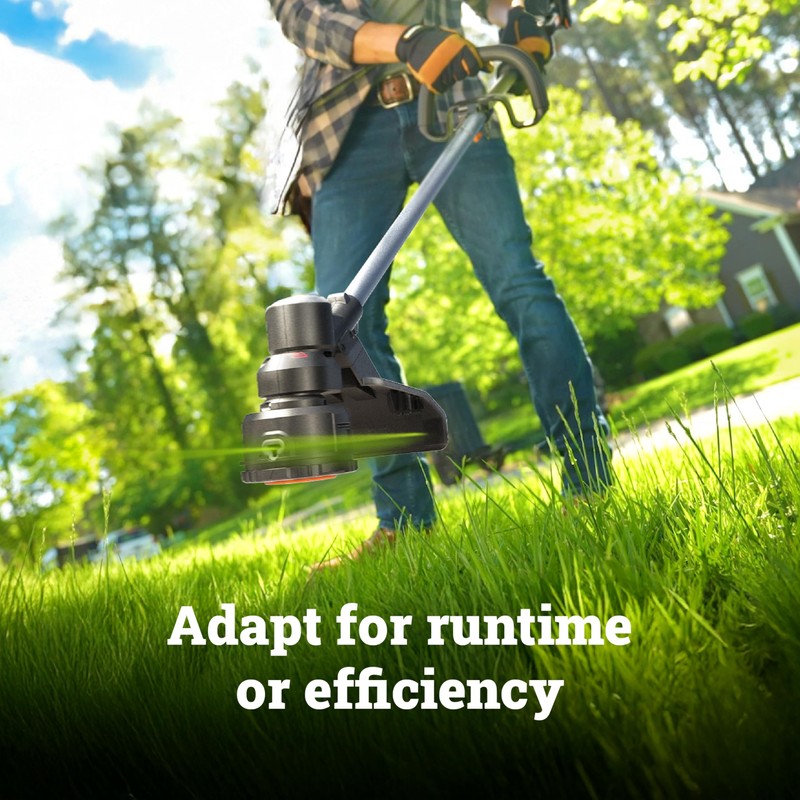 WORX Cordless String Trimmer, 20V 13''-15'' Weed Wracker with Brushless