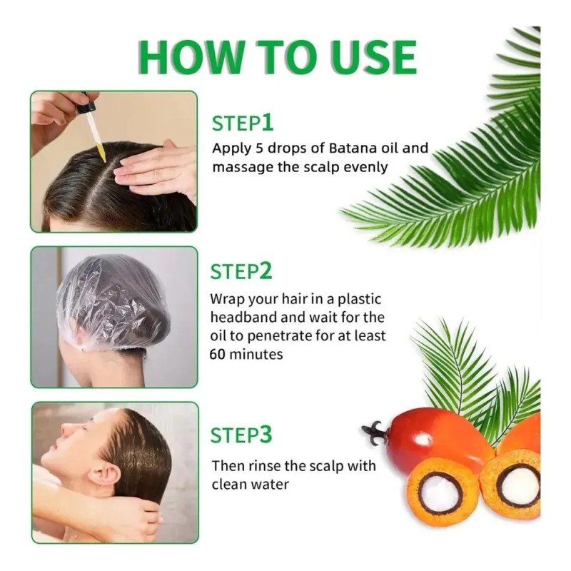 Set De Aceites Esenciales Para El Cabello Batana