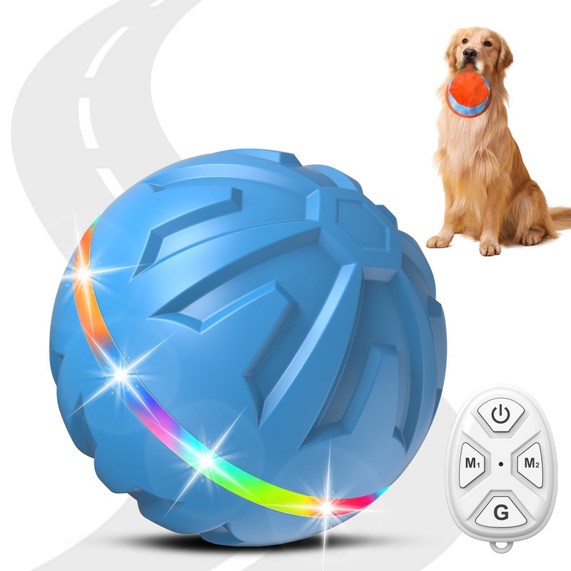 Bolpetizo Dog Toys Dog Ball, Durable Motion Active Rolling Balls
