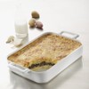 REVOL Belle Cuisine Rectangular Roasting Dish, 3.85 QT - White