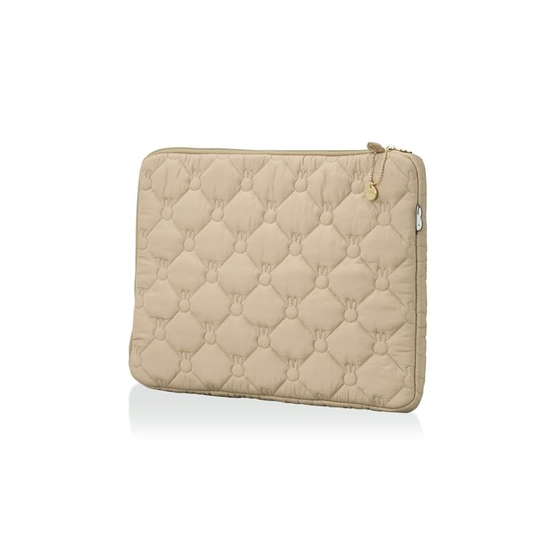 Hapitas Quilted Flat Pouch, Miffy, Stylish, Lightweight, Quilted Flat Pouch,