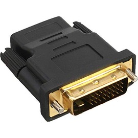 InLine 17660P HDMI-DVI Adapter, HDMI Female to DVI Male, Gold-Plated Contacts, 4K2K Compatible