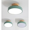 GHiycotdl Led Ceiling Light,3 Color Temperature 3000/4000/6000K,Modern Wood Flush Mount