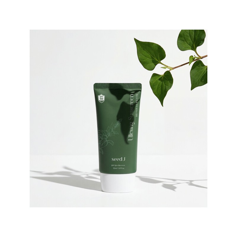 Ulleung Houttuynia cordata soothing tone-up sun cream 50ml / 울릉