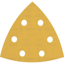 Bosch Professional 50 x Expert C470 Sandpaper (for Hardwood, Paint on Wood, 93 x 93 mm, Grit 320, Delta Sander Accessories)