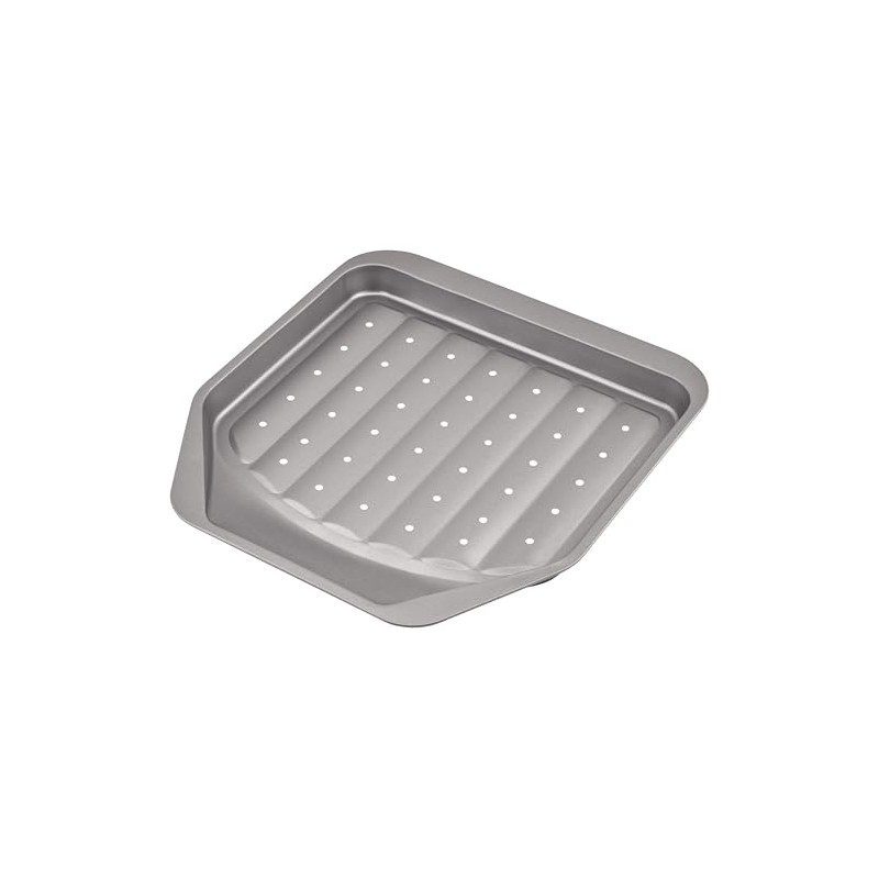 Judge Everyday Non Stick Perforated Chip Tray, Carbon Steel, Grey