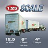 AMT "Double Header" Tandem Van Trailers - 1/25 Scale Model