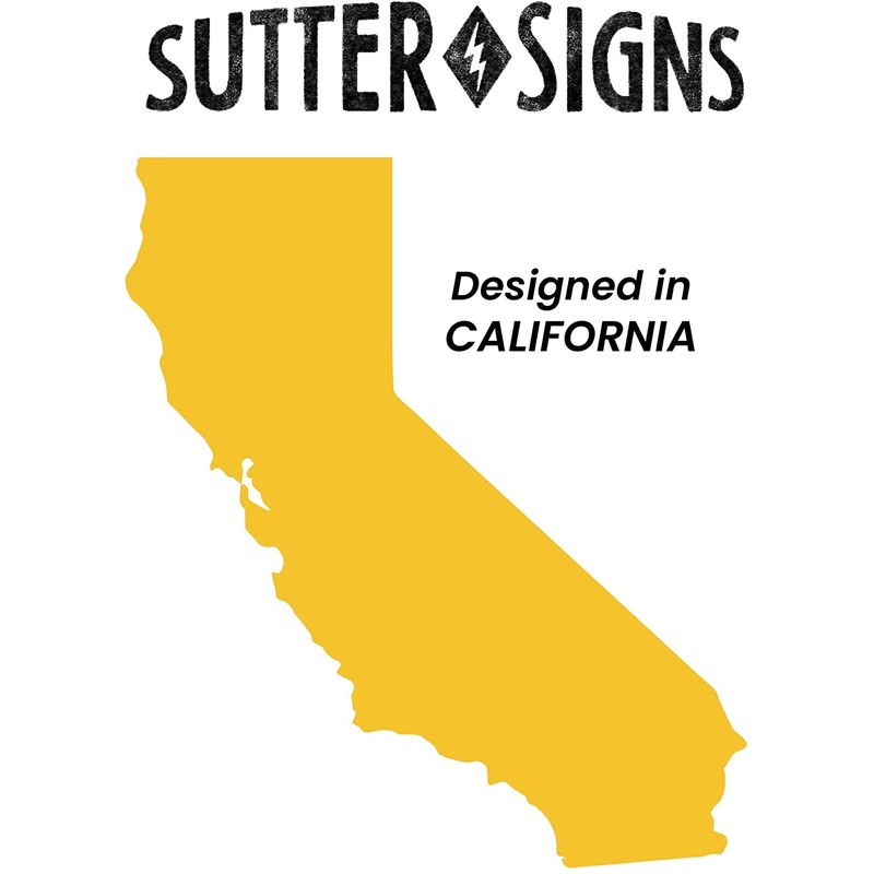 No Refunds or Exchanges, All Sales Final Aluminum Sign Returns