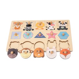 Adena Montessori Animal and Shape Matching Puzzles for Babies an Invaluable Tool for Baby's Development