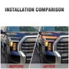 ECAHAYAKU DRL With Sequential Switchback Turn Signal For Toyota Tundra