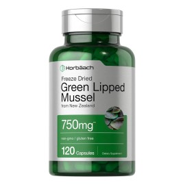 Horbaach Mejillon Labios Verdes Para Articulaciones 120 Cap