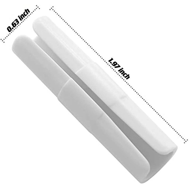 12 Pc White Bed Sheet Grippers Fasteners Clips Keep Sheets