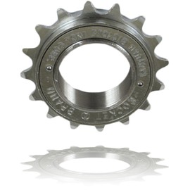 Dicta Freewheel With 16, 17 or 18 Teeth, Black or Chrome, 1/8" or 3/32" - Track (Chrome Plated Silver, 16T 1/8" Wide Gauge)