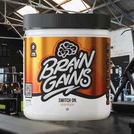 Brain Gains Switch On Original (225g) Miami Peach