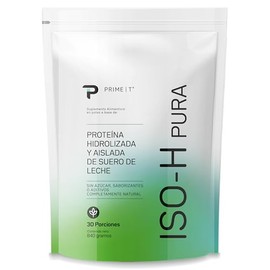 Primetech Nutrition Proteína Aislada Sin Sabor ISO-H PURA, 30 Porciones, 25 gr Proteína Natural De Rápida Absorción Y Fácil Digestión
