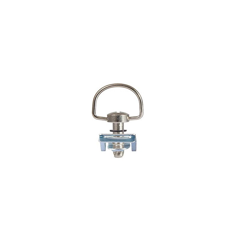 Oldbones Motorcycle Quick Release D-Ring Race Fasteners 19 mm Sliver
