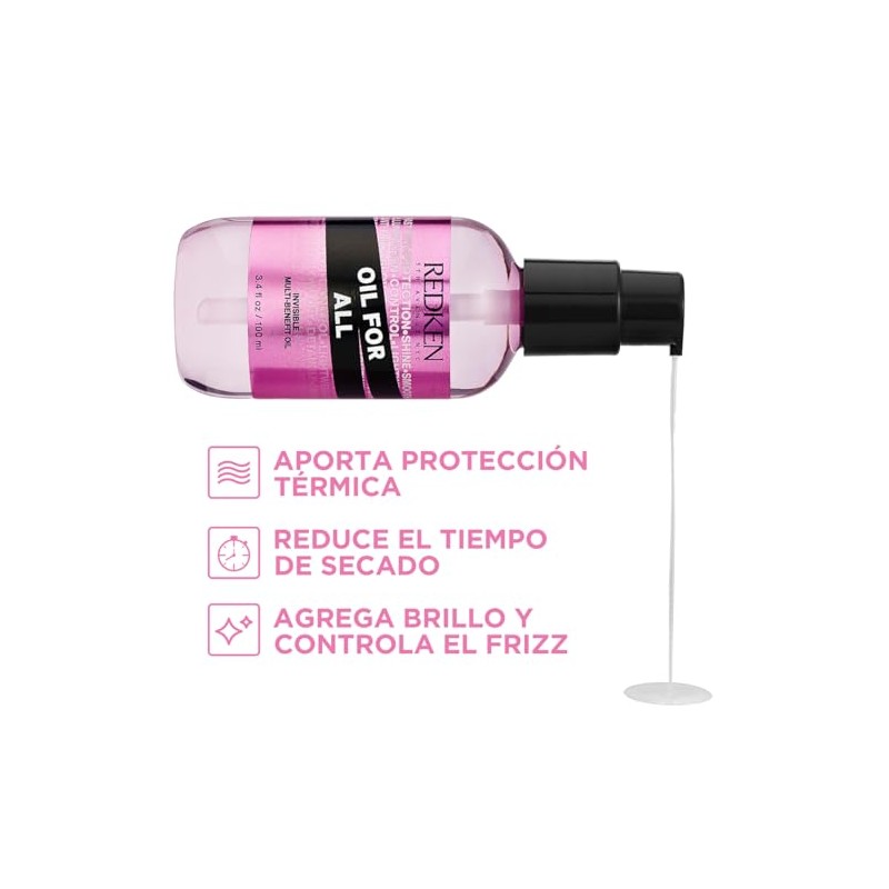 REDKEN- Aceite Oil for All | Aceite multi-beneficios para todo