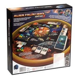 Alien Frontiers Edition X | Strategic Dice Placement & Resource Management Board Game for Adults and Teens | 2–4 Players, Age 14+ | Sci-Fi Expansion Content Included