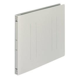 Kokuyo flat file PP Cover Resin Binding Hardware 2 Hole A4 150 Sheets Accommodate Pink Flat – h10p Parent , grays