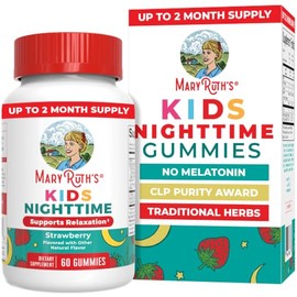 Maryruth Organics Kids Sleep Gummies Strawberry Gomitas Dormir Niños