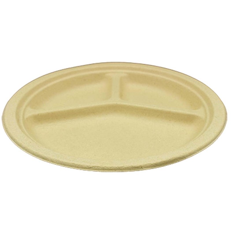 Art Nap Environmental Quality Disposable Wheat Mold Paper Plate with