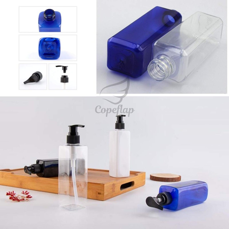 Copeflap Shampoo Dispenser, 33.8 fl oz (1000 ml), Shampoo Bottle,