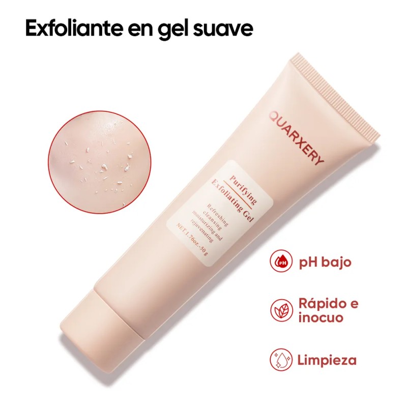Kit De Cuidado De La Piel Exfoliante + Crema Iluminadora