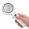 Desktop Handheld LED Magnifier 7X USB Battery Powered Reading Magnifying