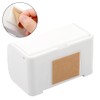 Toothbrush Holder Wall Mounted with Cover for Bathroom, 2 Slots