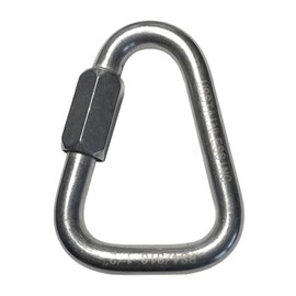 US STAINLESS Stainless Steel 316 Delta Quick Link 1/2" (12mm) Marine Grade Triangle